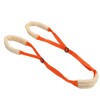 2Pcs Dog Back Legs Support Harness Soft Coral Velvet Adjustable