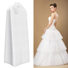 Wedding Dress Cover Garment Bag Long 180 cm Garment Bag Clothes Bag Long Clothes Cover Garment Bag Long 180 cm