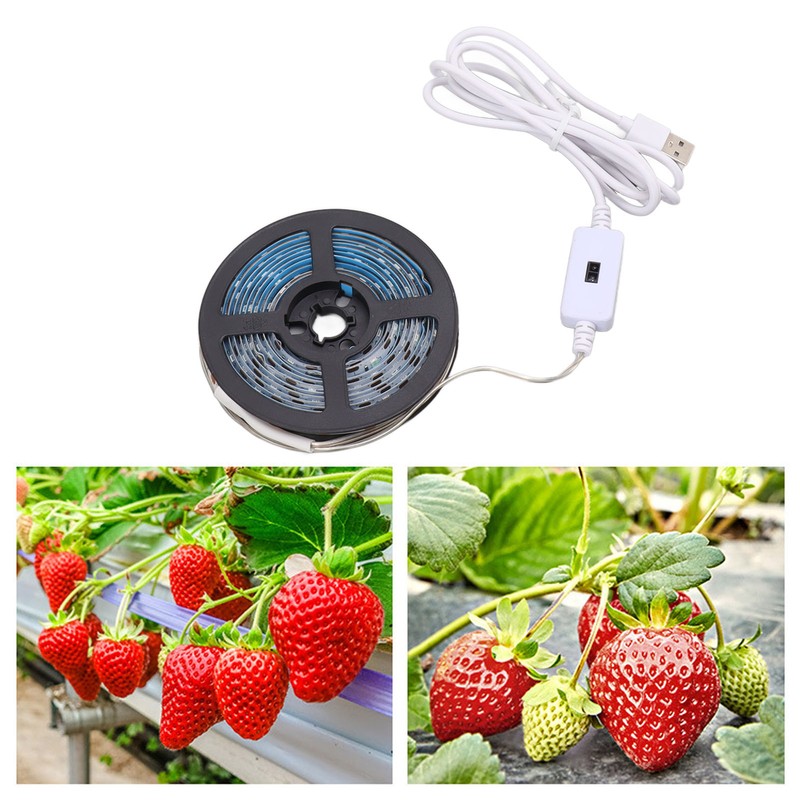 Plant Growth Lamp LED Spotlight USB Full Spectrum Adjustable Flower