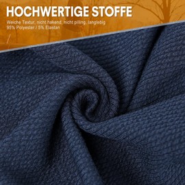 HAMUNI Women's Thin Hat Men - Slouch Beanie Hat - Lightweight Soft Chemo Hat - Breathable Long Beanie - Elastic Hat - Ideal Beanie Hat for All Seasons (Pink+Dark Blue)