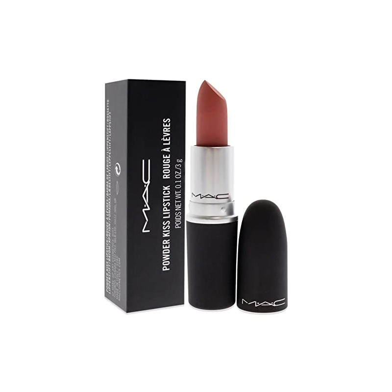MAC Cosmetics Pintalabios Powder Kiss, Mull It Over Dirty Peach,