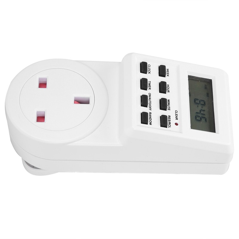 Timer Switch Plug Intelligent Programmable Outlet Timer Socket for Electrical