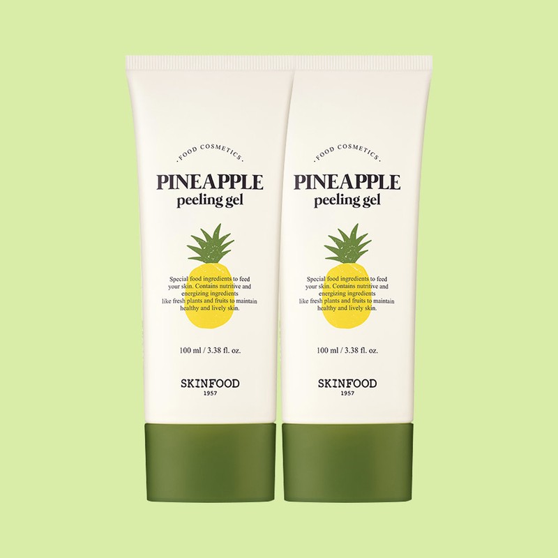 Skinfood Pineapple Peeling Gel 100ml+100ml / 스킨푸드 파인애플 필링젤 100ml+100ml