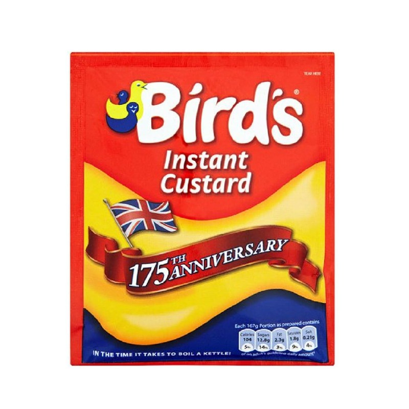 Birds Instant Custard Triple Pack Original Birds English Powder Imported