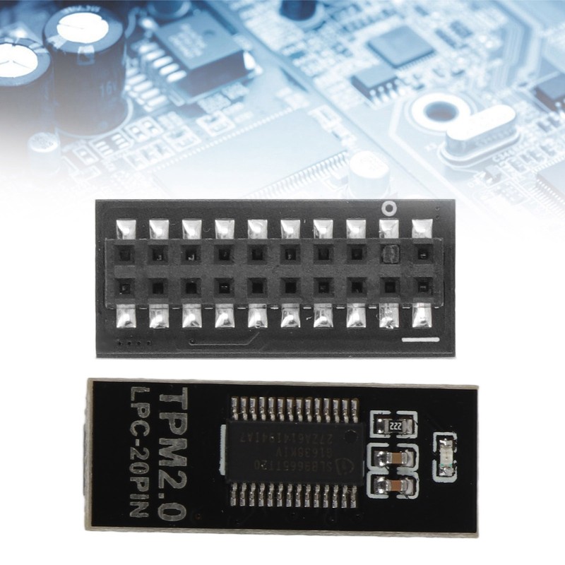TPM 2.0 Module LPC Interface 20Pin Remote Card Encryption Security