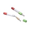 sourcing map Aluminum Alloy Pin Gage Handle 0.1-1mm Clamping Range