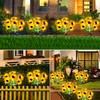 Solar Garden Lights - Solar Sunflower Outdoor Decorative Stake Lights