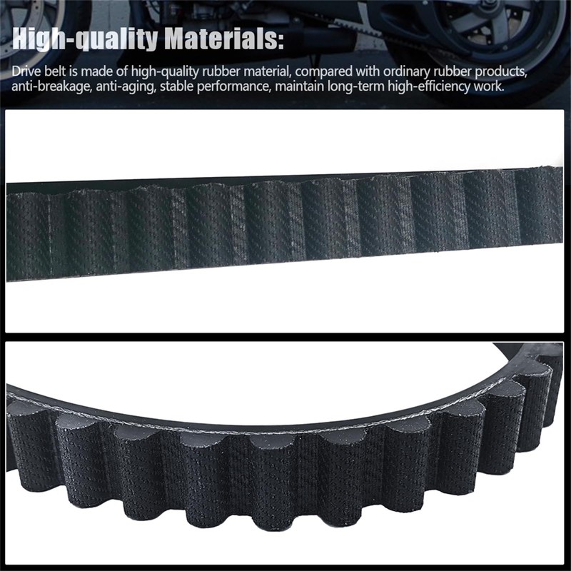 Meyffon 139T 3/4" Rear Drive Belt Compatible with Buell Blast