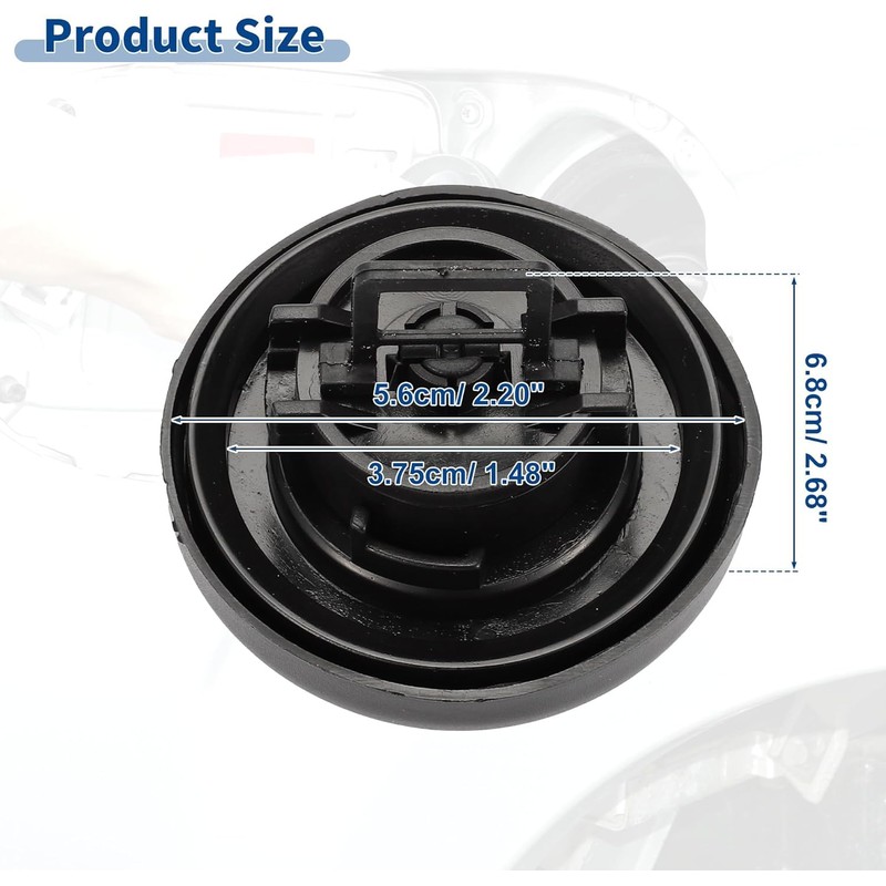 Alrens Fuel Cap with 2 Keys for Renault Master II