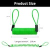 Anti-Theft Cable for Brake Discs - Compatible with Motorcycle Scooter