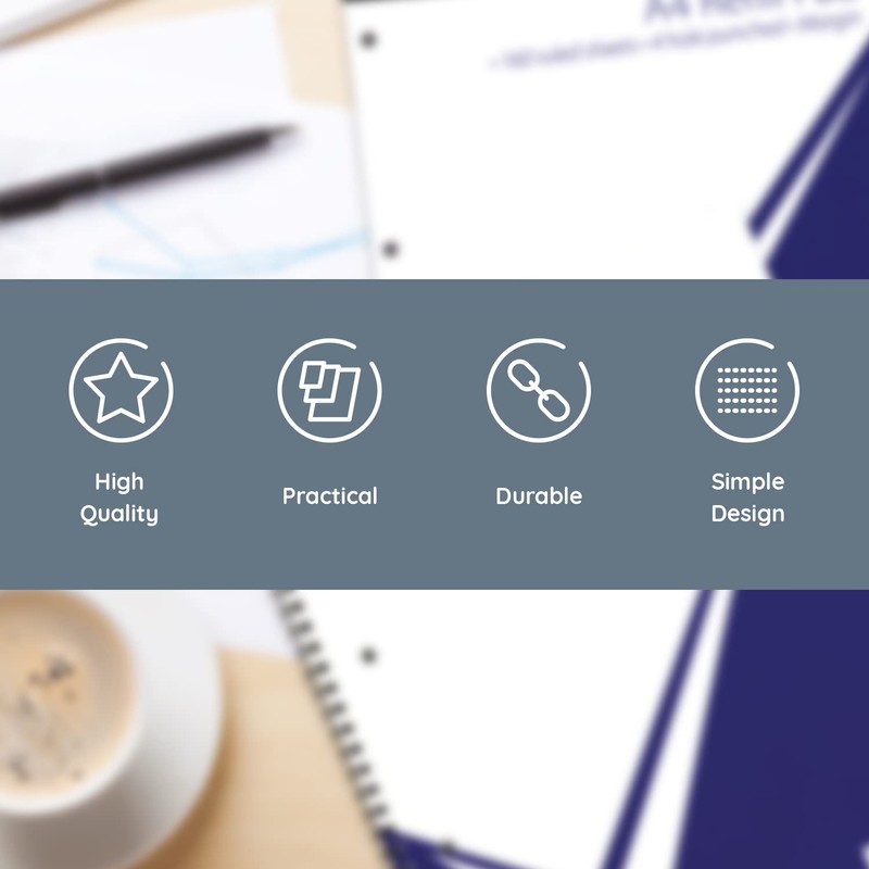 NU Notebooks - A4 Casebound Manuscript - Office Range -