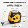 2-in-1 Laser Tape Measure for Home & Construction – 40m