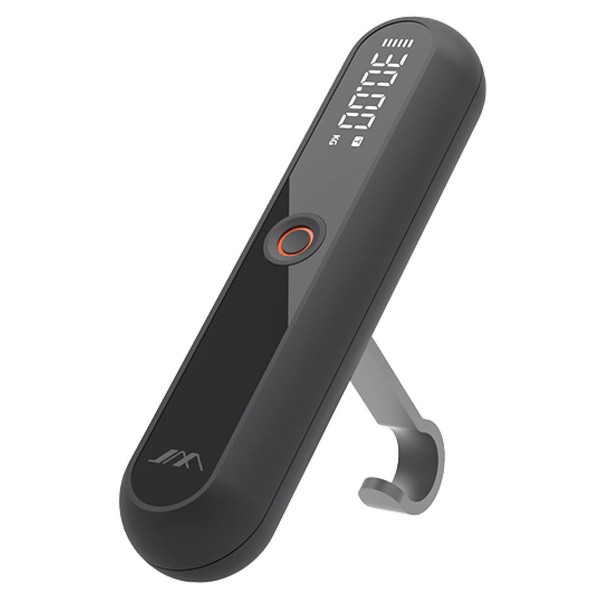 JIMIHOME Digitale Gepäckwaage, minimalistisches Design, USB-C wiederaufladbar, 30 kg Kapazität,