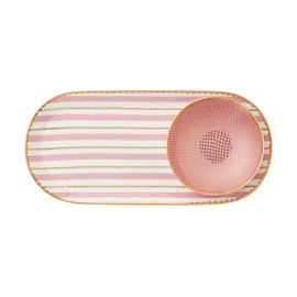 Maxwell & Williams Teas & C's Regency Platter & Dish Set Pink Gift Boxed