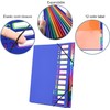 Delamiya Document Folder A4, Portable Expanding Folder with 12 Compartments,