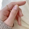 HNUIX Nail Art Charms - Metal Silver & Gold Beads,