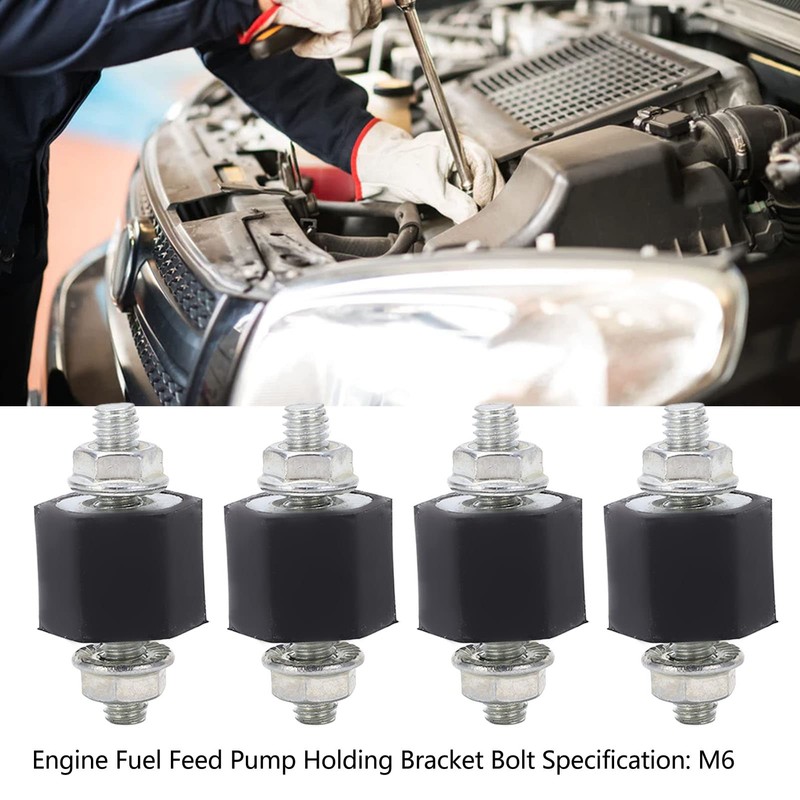 Fuel Pump Bracket 191201256 Rubber M6 Intercooler Holder Bearing Brackets