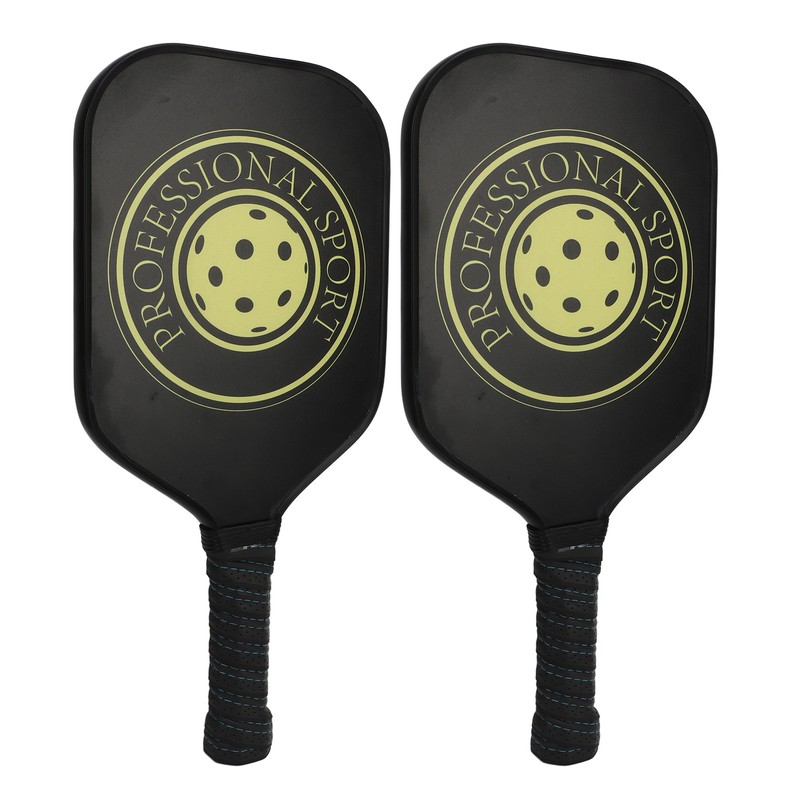 Pickleball Raquette Set 2 Rackets 4 Balls Lightweight Carbon Fiber