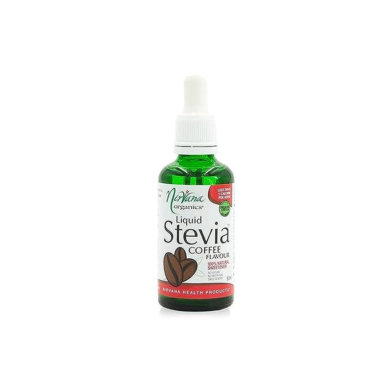 Nirvana Organics Coffee Stevia Liquid 50 ml