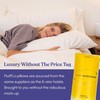 FluffCo Zen Fluff™ Down King Pillow with 600 Fill Power