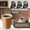 PAMI Disposable 5in Plastic Sip Stirrers/Straws, Value Pack of 1000