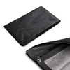 Tarpaulin Strengthened Waterproof with eyelets, Black-Grey, Heavy Duty, Multi-use Cover