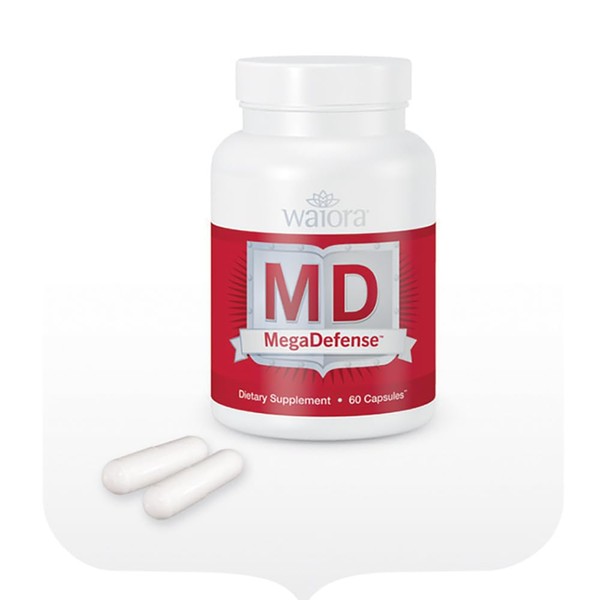 Waiora MegaDefense Mushroom Supplement - Mushroom Capsules for Daily Wellness,