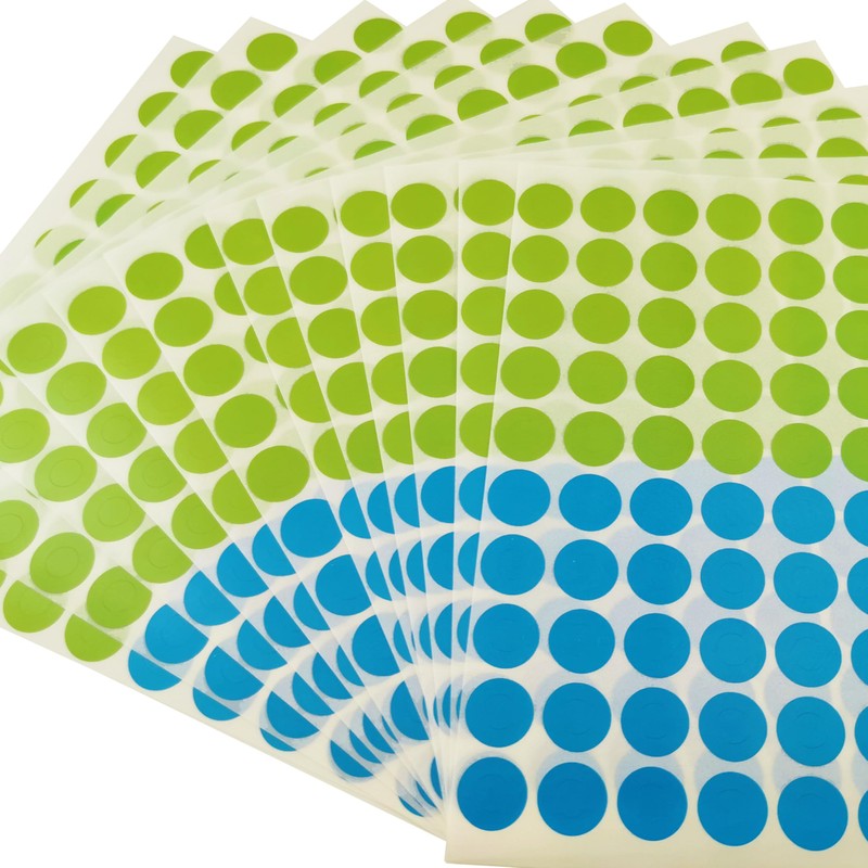 Hole Punch Reinforcement Stickers for Paper |2500 Pieces Paper Hole