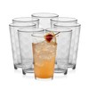Libbey Reno Patterned Tumbler Glasses, 16-ounce, Set of 8