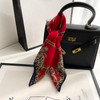 PoeticEHome 100% Mulberry Silk Neck Scarf 21"x21" Small Square Scarfs