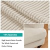 Turquoize Wingback Chair Covers 2 Piece Wing Chair Slipcover Stretch