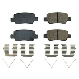POWERSTOP 17-2373 Rear Z17 Evolution Ceramic Brake Pads For Hyundai Elantra 2021-2023, Kia Seltos 2021-2022 [Vehicle Specific]