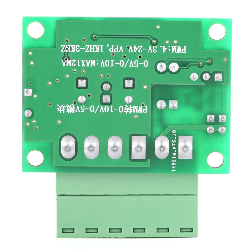 3.3V PWM Signal to 0-5V Voltage Converter D/A Digital-Analog PLC