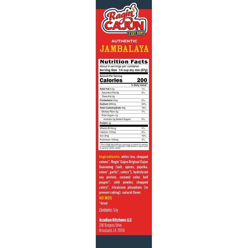 Ragin Cajun Jambalaya 8oz (Pack of 1)