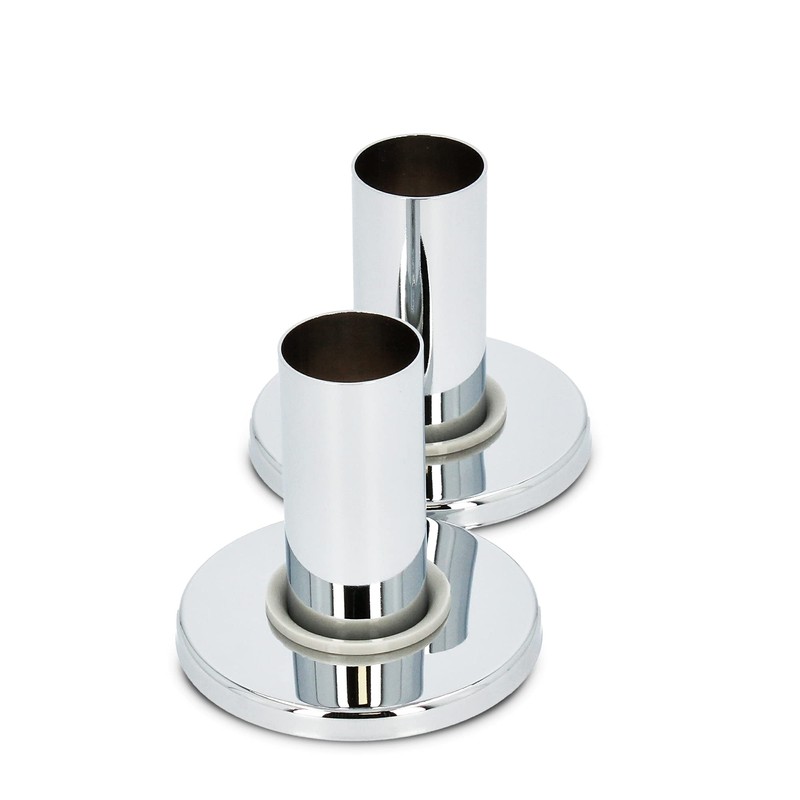 Heating Pipe Cover Set, Diameter 20 mm, Chrome, Made of
