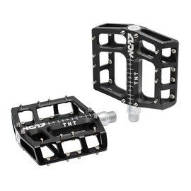 NC-17 Sudpin IV XL TNT Aluminium Platform Pedals / Mountain Bike Pedal / BMX Pedal / Flat Height 17.7 mm / Fail Safe System / Precision Bearing + Cr-Mo Axle / Includes Spare Pins