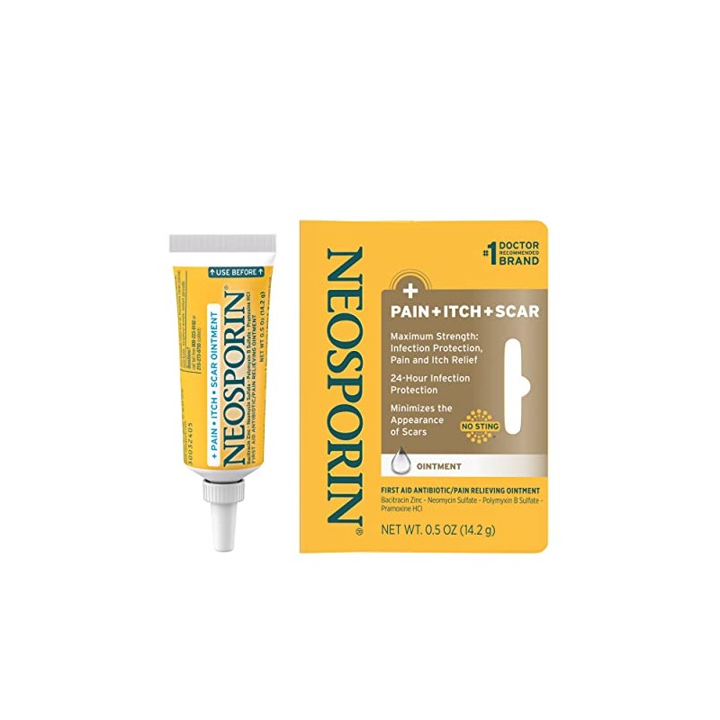 Neosporin Pain/Itch/Scar Multi-Action Ointment, 0.5 Ounce