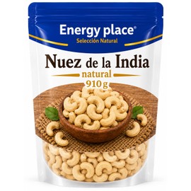 Nuez de la India Natural sin sal, 910 g Energy place