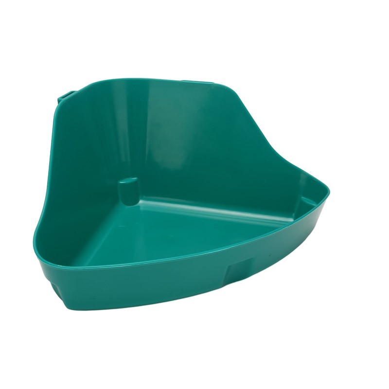 Small Animal Litter Box Fanshaped Rabbit Corner Toilet Box Potty