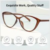 SHUNXI Cat Eye Nearsighted Distance Myopia Glasses For Women, Oversized