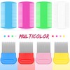 Maitys 8 Pieces Flea Lice Combs Double Sided Lice Cats