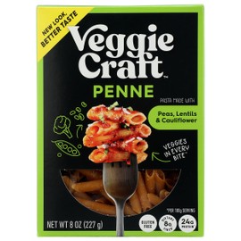 Veggiecraft Farms Cauliflower Penne Pasta, 8 OZ