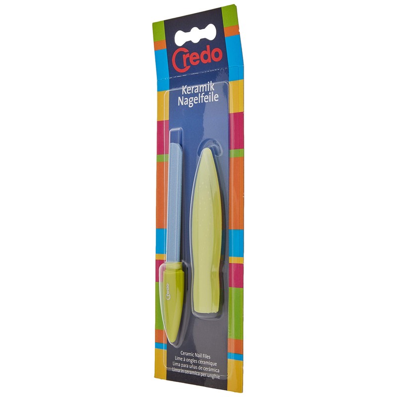 CREDO POP ART Ceramic Nail File 3 File Surfaces Green