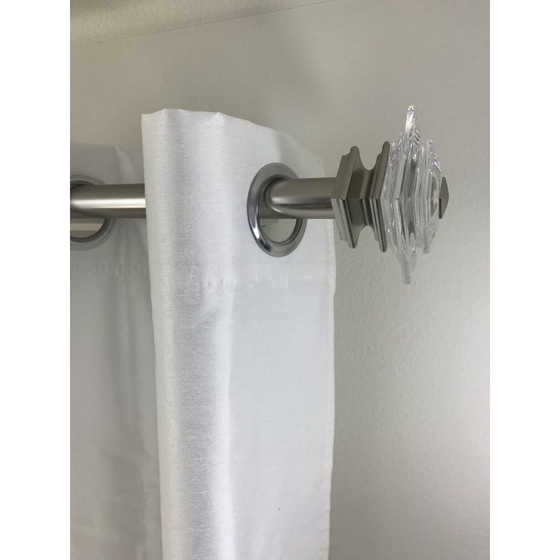 NoNo Bracket - Curtain Rod Bracket Attachment (Brass Set of