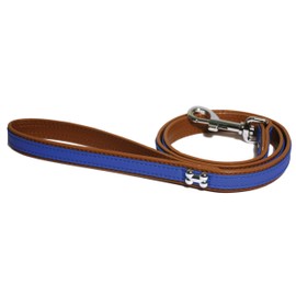 Rosewood Wag n Walk Designer Dog Lead Royal, 40 x 3/4-inch