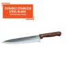 IMUSA 8in Stainless Steel Chef Knife with Wood Handle