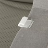labwork Artificial Leather Driver Side Bottom Seat Cover Gray Replacement