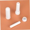 TOVINANNA 5pcs White Aromatherapy Tubes for Essential Oils Refillable Portable