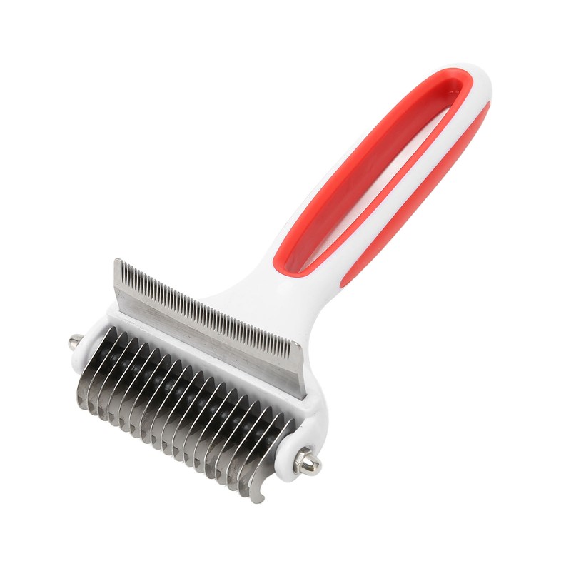 2 in 1 Pet Grooming Brush Washable Pet Dematting Comb