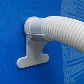 Swimming Pool Pipe Holder (30-37mm) Prevent Strain, Tear, Puncture Compatible with Intex & Bestway Pools, Pack of 2
